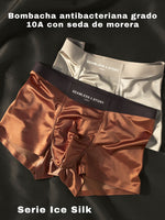 Bóxer de Seda Elegante para Hombre – Ropa Interior de Hielo de Seda Natural con Seda de Mora y Tecnología Antibacterial