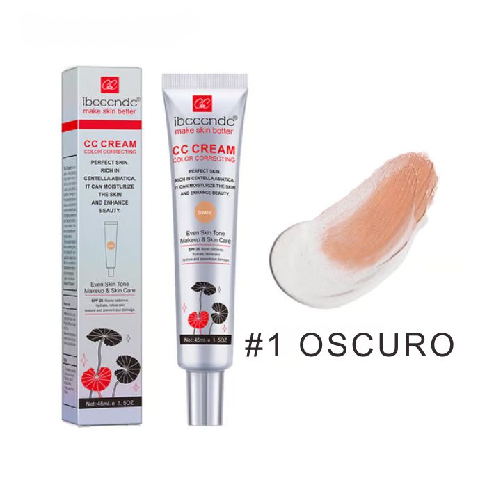 💕 Base CC Cream Hidratante con Centella Asiática ❄️