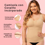 BodyShaper™ Camiseta Moldeadora Esconde-Gorditos: Faja Modeladora 3 en 1 - Moldea Tu Cuerpo
