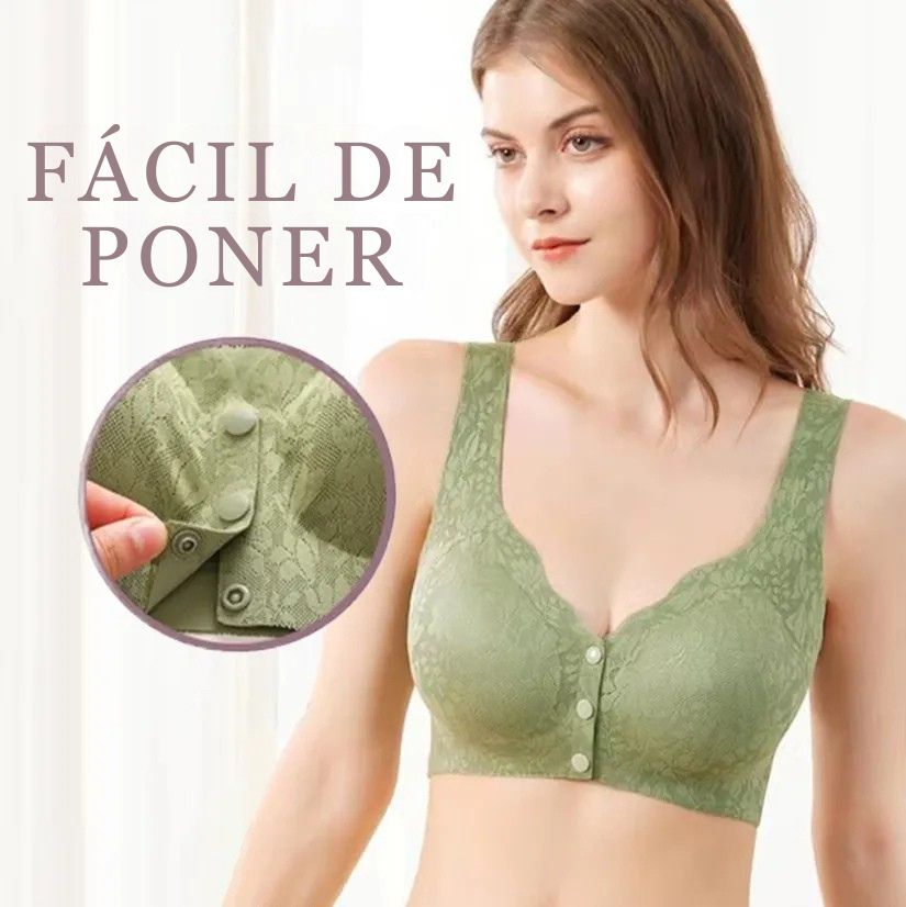 Pack de 3 - Corpiño Valentina con Broche Frontal