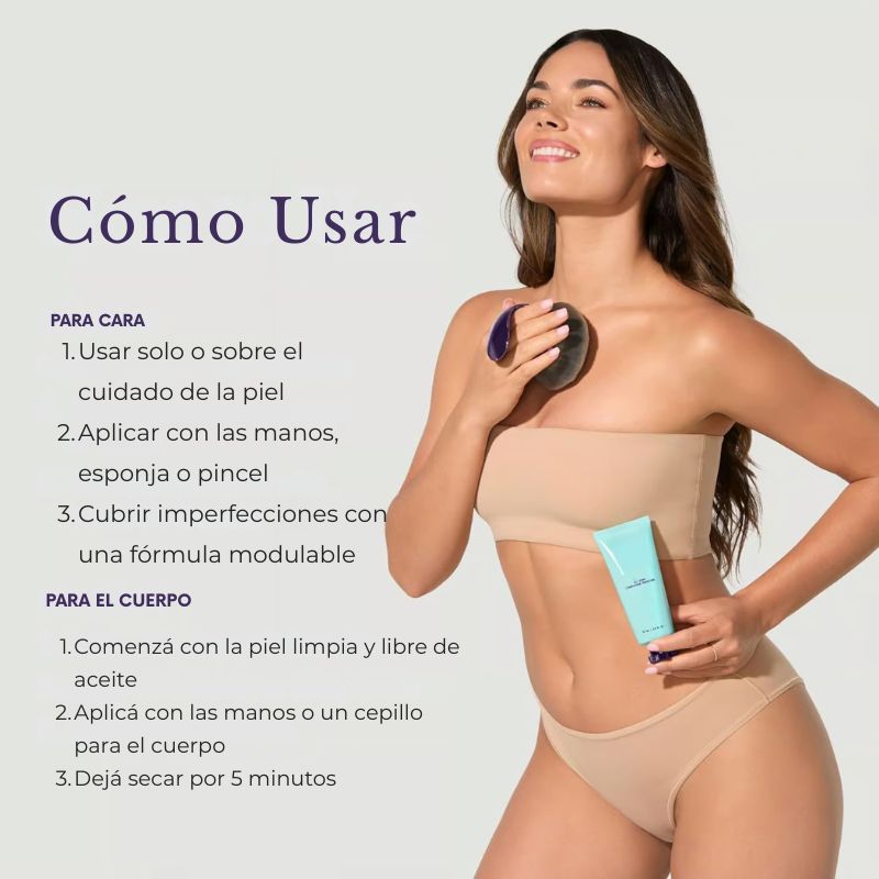 Supreme Crème™ - Hidratante, Corrector y Cobertura todo en uno 💧✨ Liviano y Resistente al agua