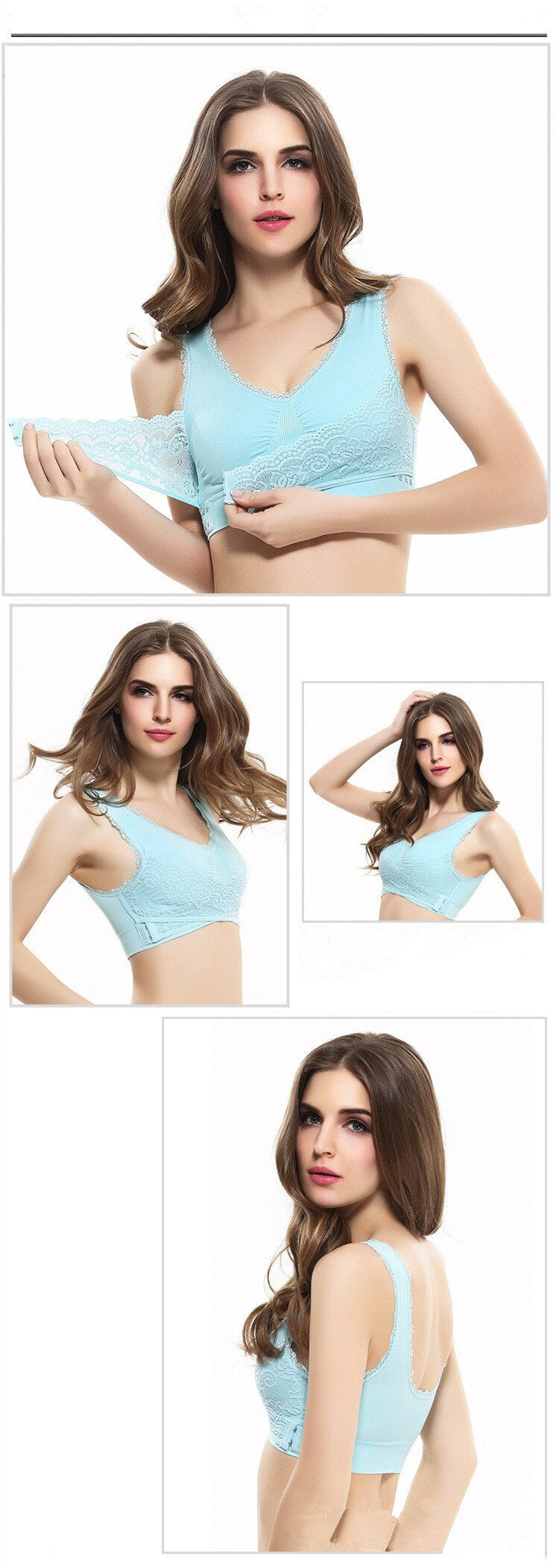 Corpiño con Sujeción y Cierre Lateral - MaxxConfort (COMPRE 1 RECIBA 2)