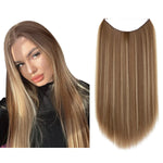 Natural y Elegante: Extensiones Halo Premium