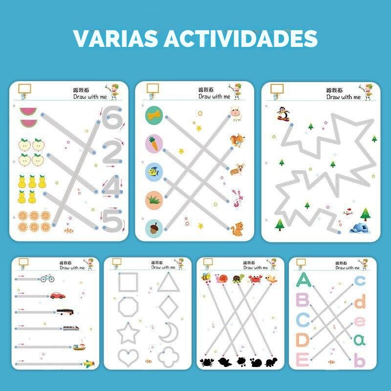 Libro Reutilizable de Alfabetización y Aprendizaje - MagicBook™