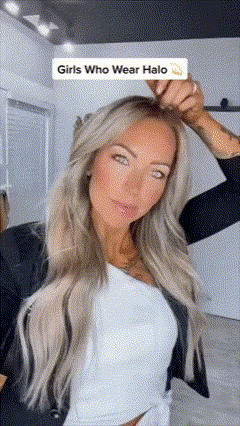 Natural y Elegante: Extensiones Halo Premium