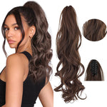 Extensiones de Cabello Efecto Natural 55cm - Claw Clips®