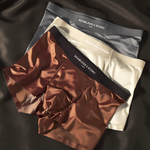 Bóxer de Seda Elegante para Hombre – Ropa Interior de Hielo de Seda Natural con Seda de Mora y Tecnología Antibacterial