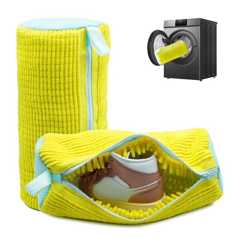 Bolsa para Lavar Zapatos de Microfibra Chenille – Protección Suave y Eficaz en Lavado a Máquina