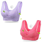 Corpiño con Sujeción y Cierre Lateral - MaxxConfort (COMPRE 1 RECIBA 2)