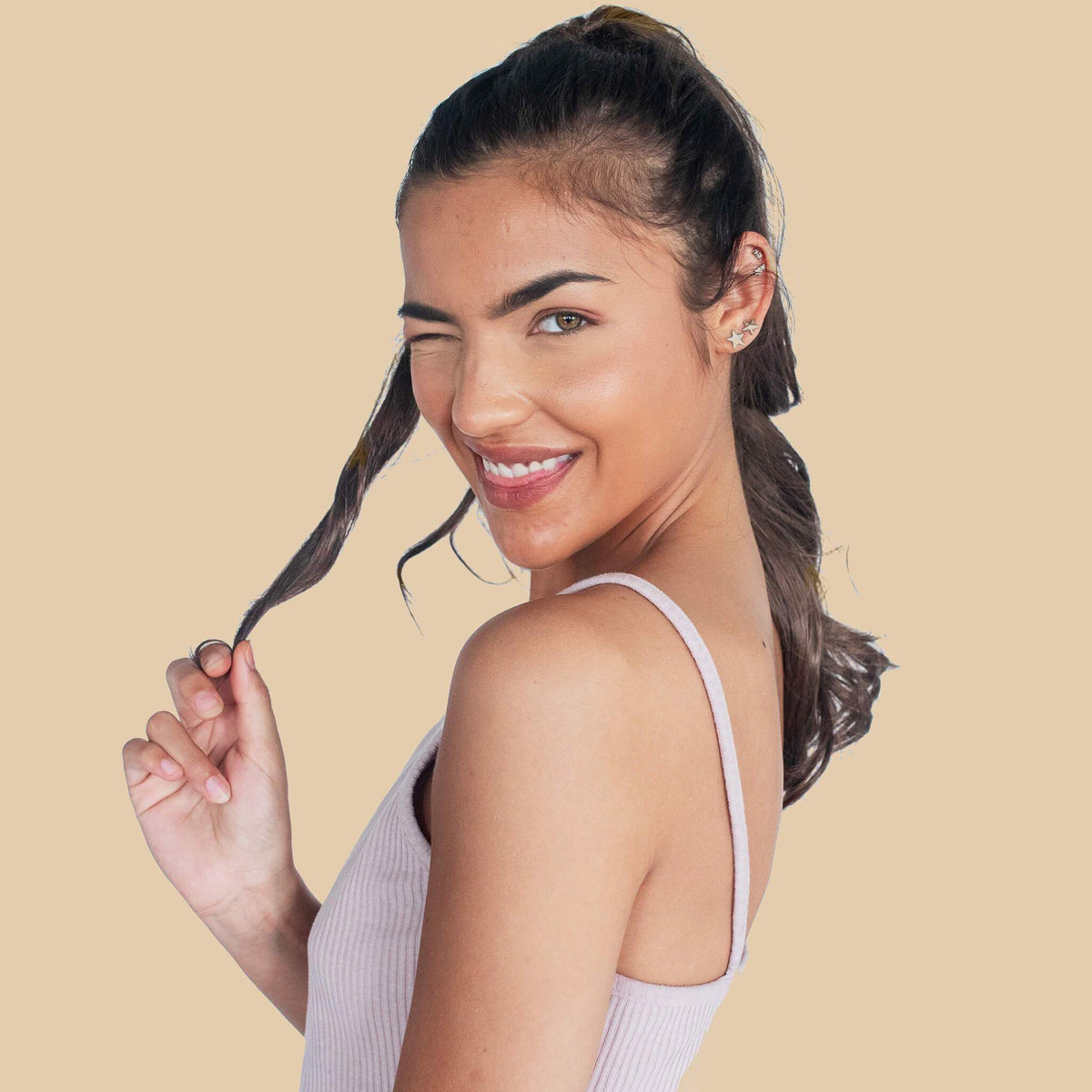 Extensiones de Cabello Efecto Natural 55cm - Claw Clips®