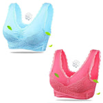 Corpiño con Sujeción y Cierre Lateral - MaxxConfort (COMPRE 1 RECIBA 2)