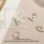 Organizador de Joyas Acrílico – ¡Llevate el set completo con 20 piezas!