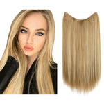 Natural y Elegante: Extensiones Halo Premium