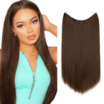 Natural y Elegante: Extensiones Halo Premium