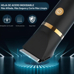 💥 Recortadora corporal eléctrica 3 en 1 para hombre, cortapelos inalámbrico para la zona íntima, afeitadora eléctrica impermeable