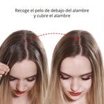 Natural y Elegante: Extensiones Halo Premium