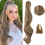 Extensiones de Cabello Efecto Natural 55cm - Claw Clips®