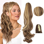 Extensiones de Cabello Efecto Natural 55cm - Claw Clips®
