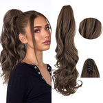 Extensiones de Cabello Efecto Natural 55cm - Claw Clips®